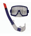 Goggles + diving tube BEACH PRO adult various colors