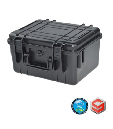 Waterproof box 280X230X155 with 7" foam